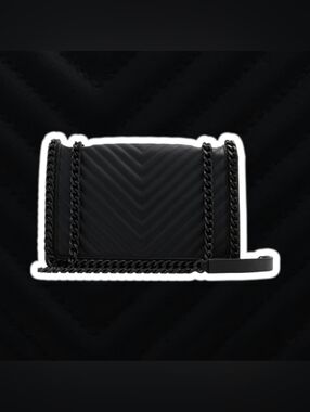 (EUC) ALDO® Medium Greenwald Crossbody Bag - Black